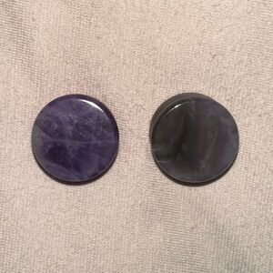 Amethyst 3/4 inch Plugs